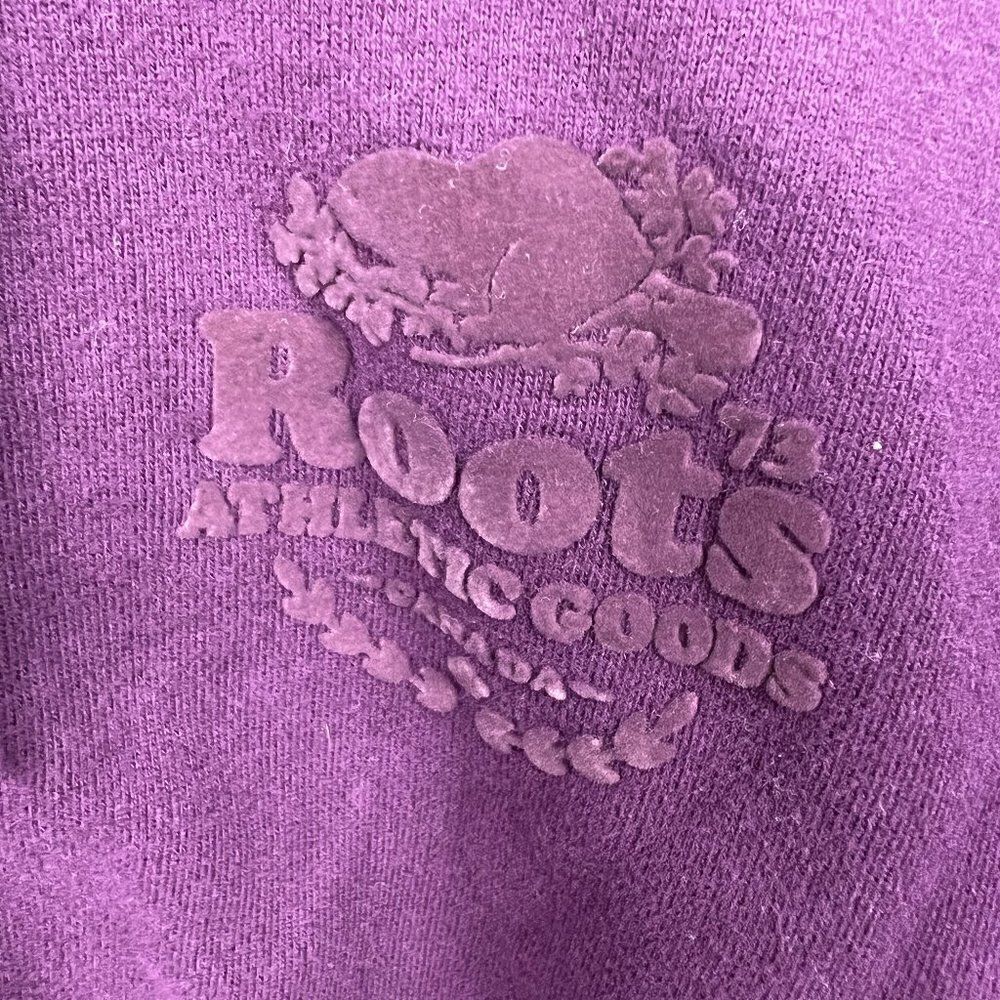 𝅺euc Roots Hooded zipper sweat shirt , size L - Picture 2 of 6